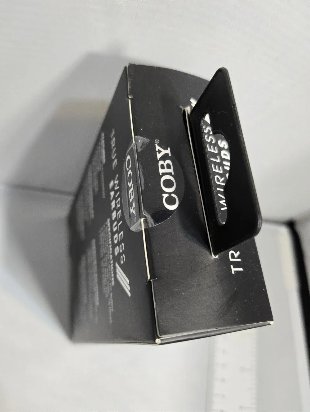 Coby True Wireless Bluetooth Earbuds - Black